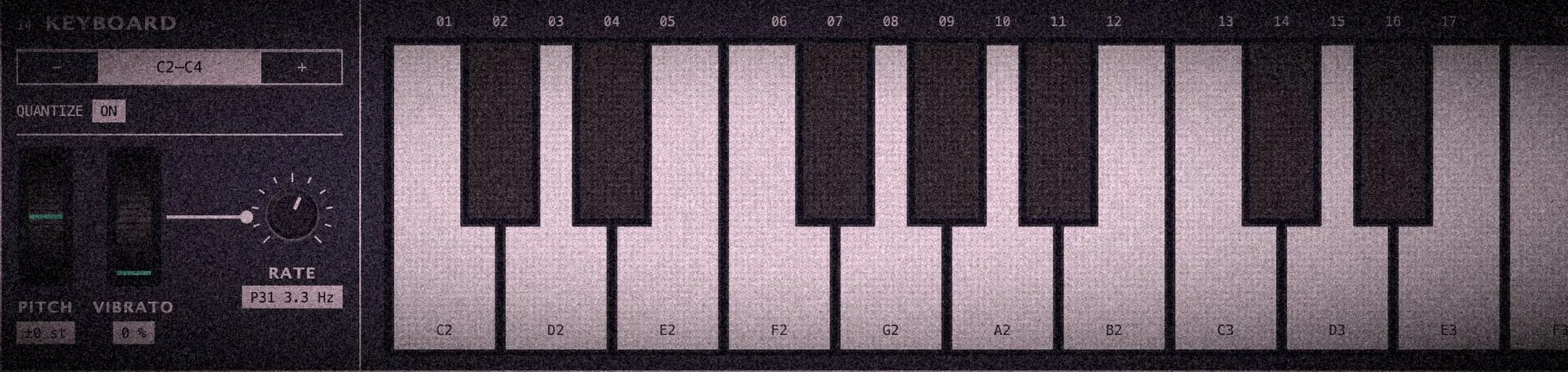 Keyboard and wheels